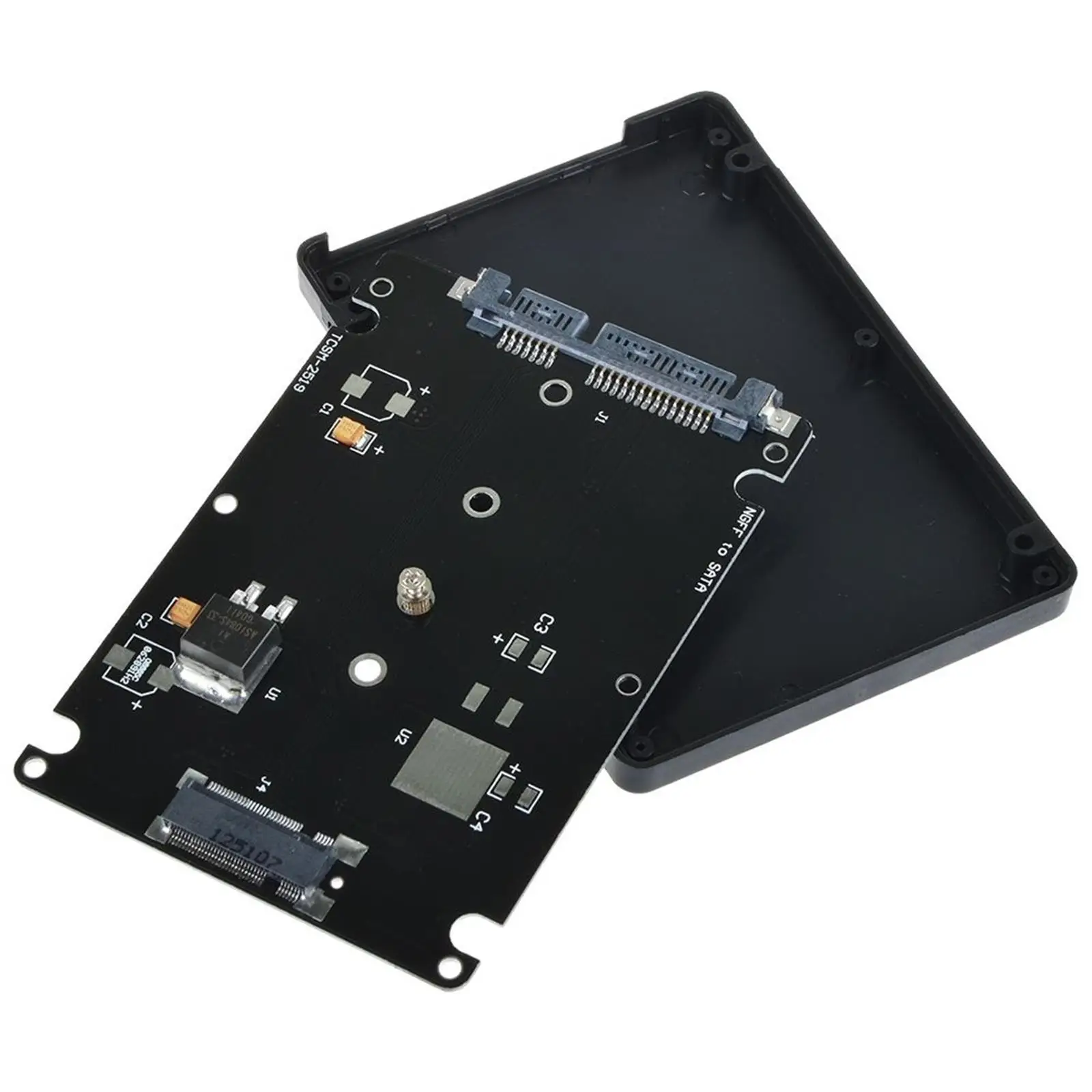 M.2 Ngff (sata) Ssd To 2.5 Inch Sata Adapter Card 8mm Thickness Enclosure Io M.2 Sata Ssd
