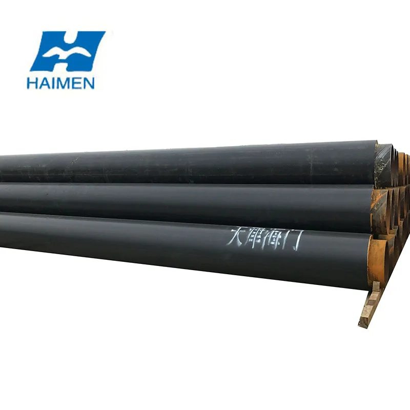 high quality pre insulated polyurethane insulation steel pipe for oil and gas supply