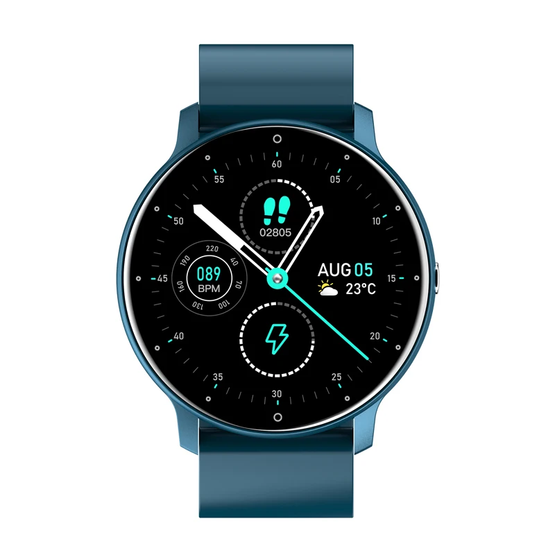 Men Blood Pressure Android Smart Watch Zl02 Boat Smartwatch Wristband Fitness Health Tracker Ios Women Watches