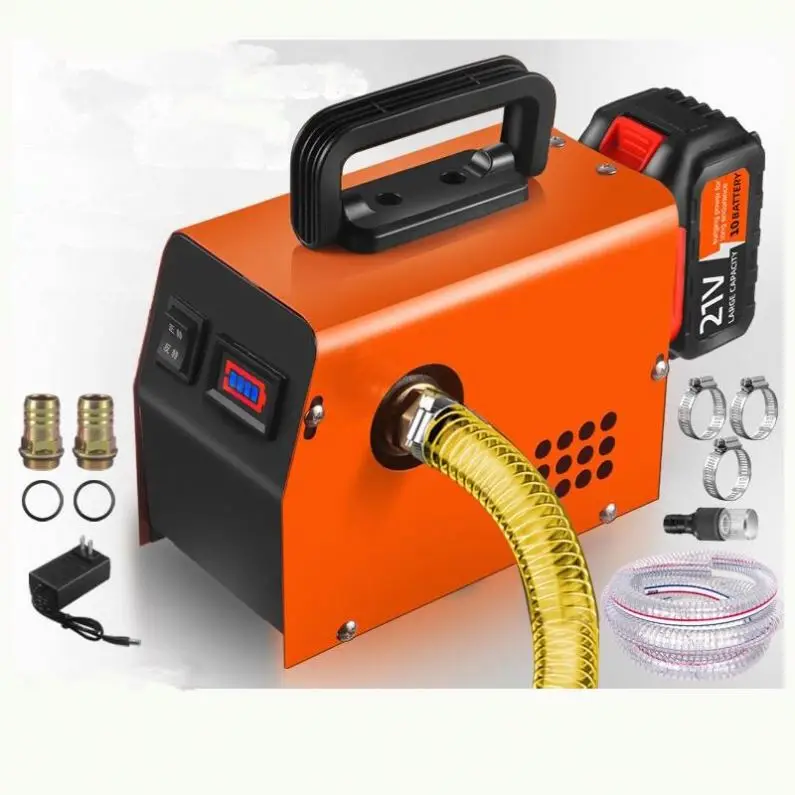 Self Absorbing Lithium Battery Oil Pump 850W Fuel Transfer Pump Diesel Kerosene Electric Fuel Dispenser Refueling Machine