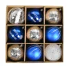 Juego de bolas navideñas del país de las maravillas del hielo y la nieve
