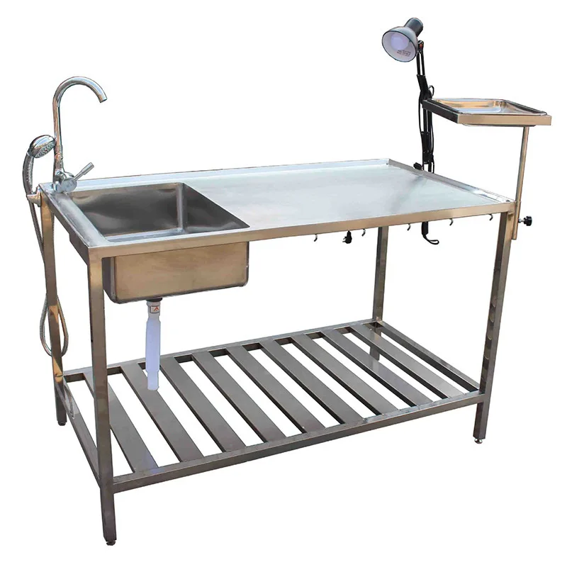 Kingtale High quality stainless steel pet anatomy operating table