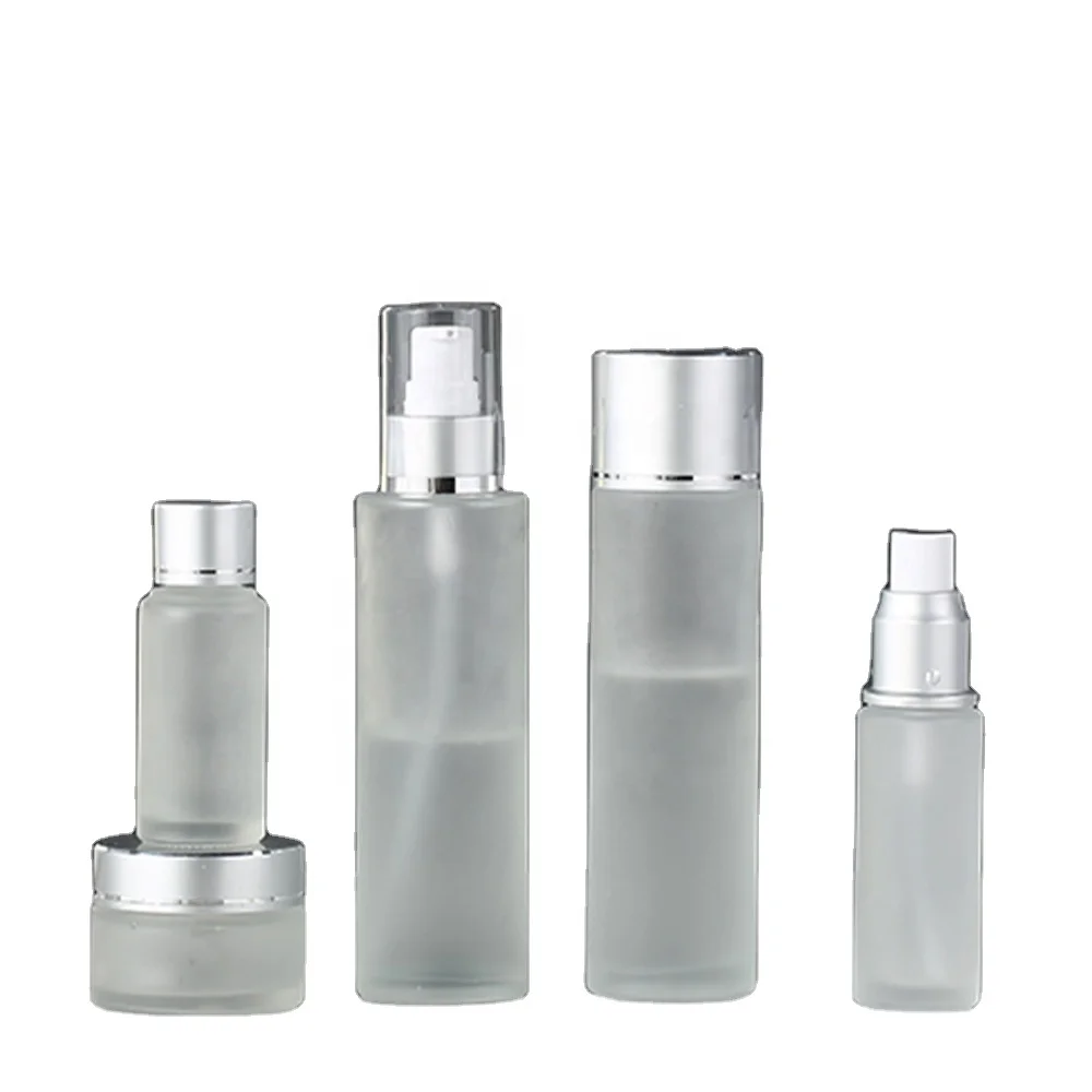 Cosmetic glass 20ml perfume bottle clear amber empty bottle sprayer bottles