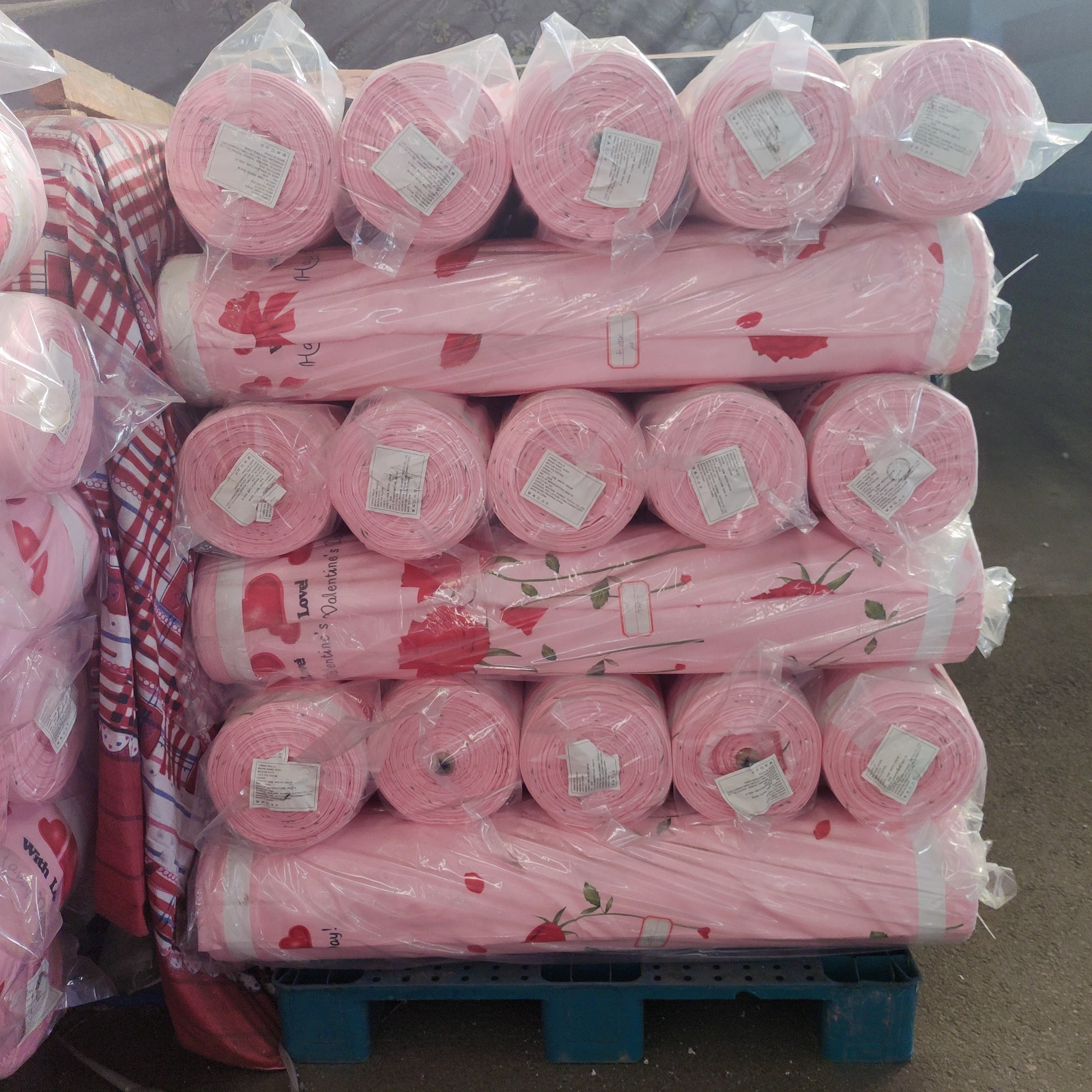 Sudan Market 100 Polyester Microfiber Customized Designs  Fabric for Bed Sheets