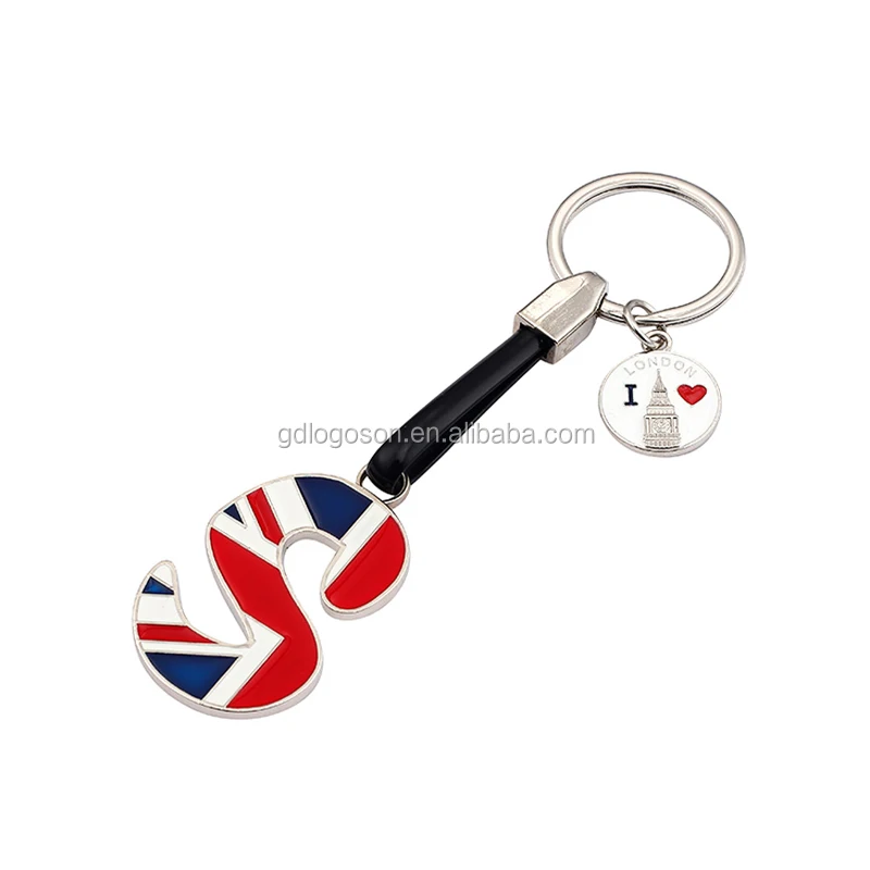 Geekman Alphabet Key Ring (geeekman) L