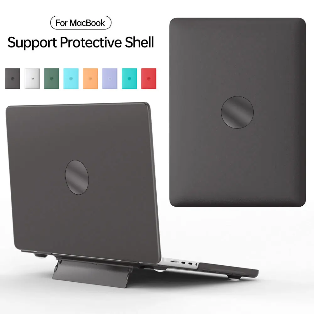 Frosted Laptop Case For Macbook Holder Stand Lens Protection Tablet Cover Candy Color Simple Dnk002 Laudtec