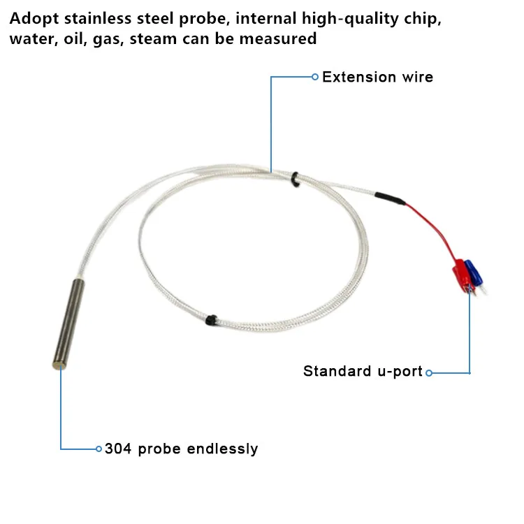 Laiyuan RTD PT100 Oil Temperature Sensor - Accurate Thermocouple for ...