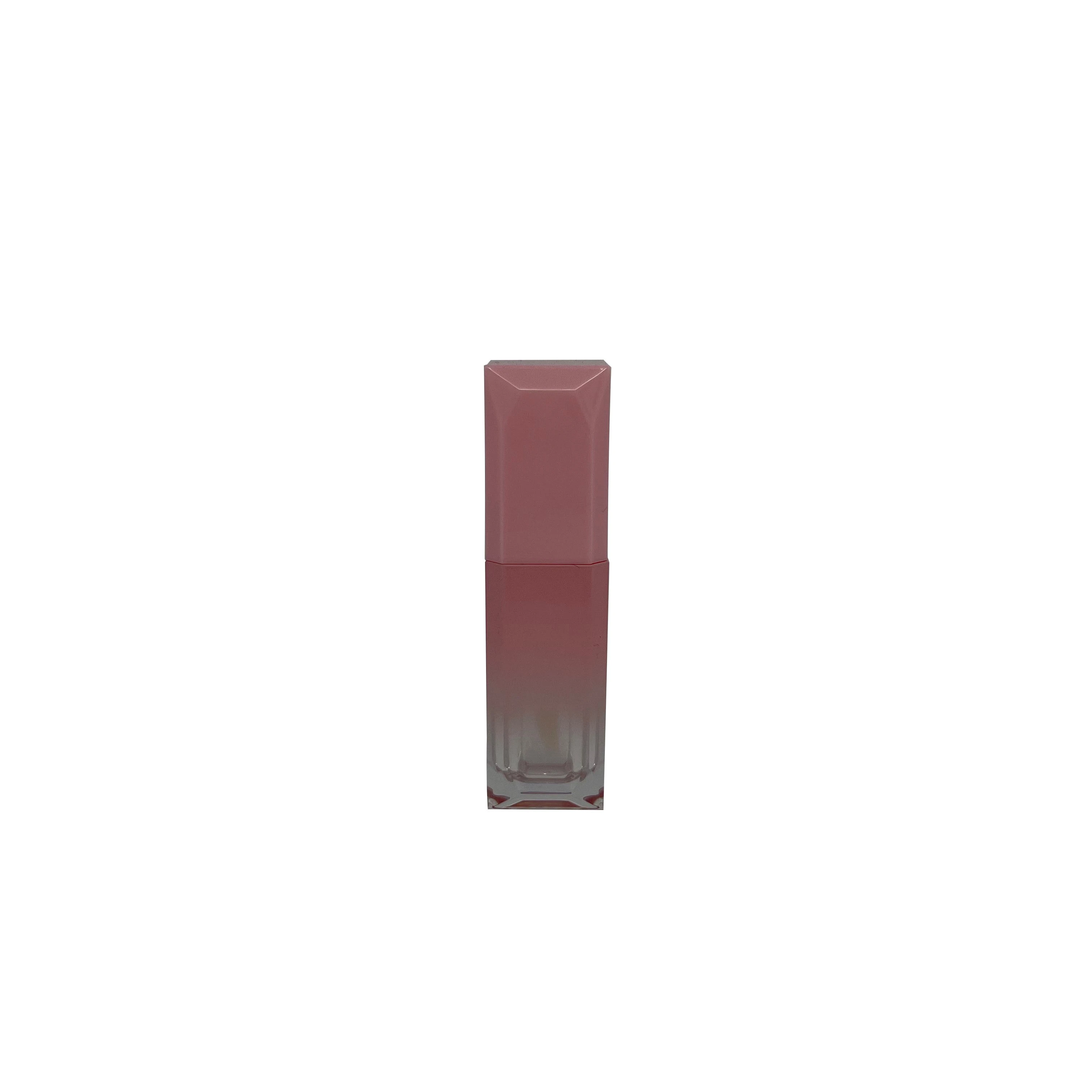 5ml hot sale multi-color gradient lip gloss tube square lip glaze tube empty lipstick tube