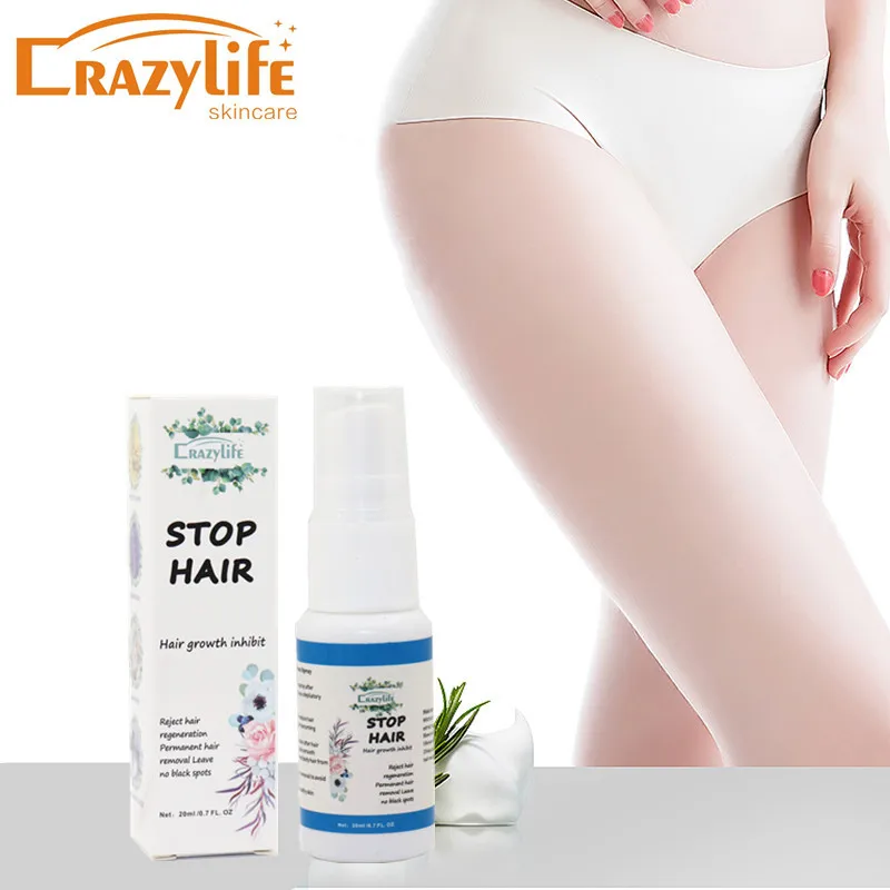 
Ингибитор роста волос Pansly, крем для удаления волос на лице, спрей для бороды, бикини, интимная подмышка для лица, ног и тела, безболезненный 