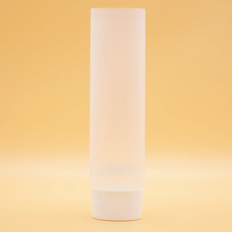 Multiple Layer Cosmetic Tube Packaging Screw Cap Lotion Lubes 100ml Sugar Cane Plastic PE Body Lotion 5 Layers Custom Oval 40mm