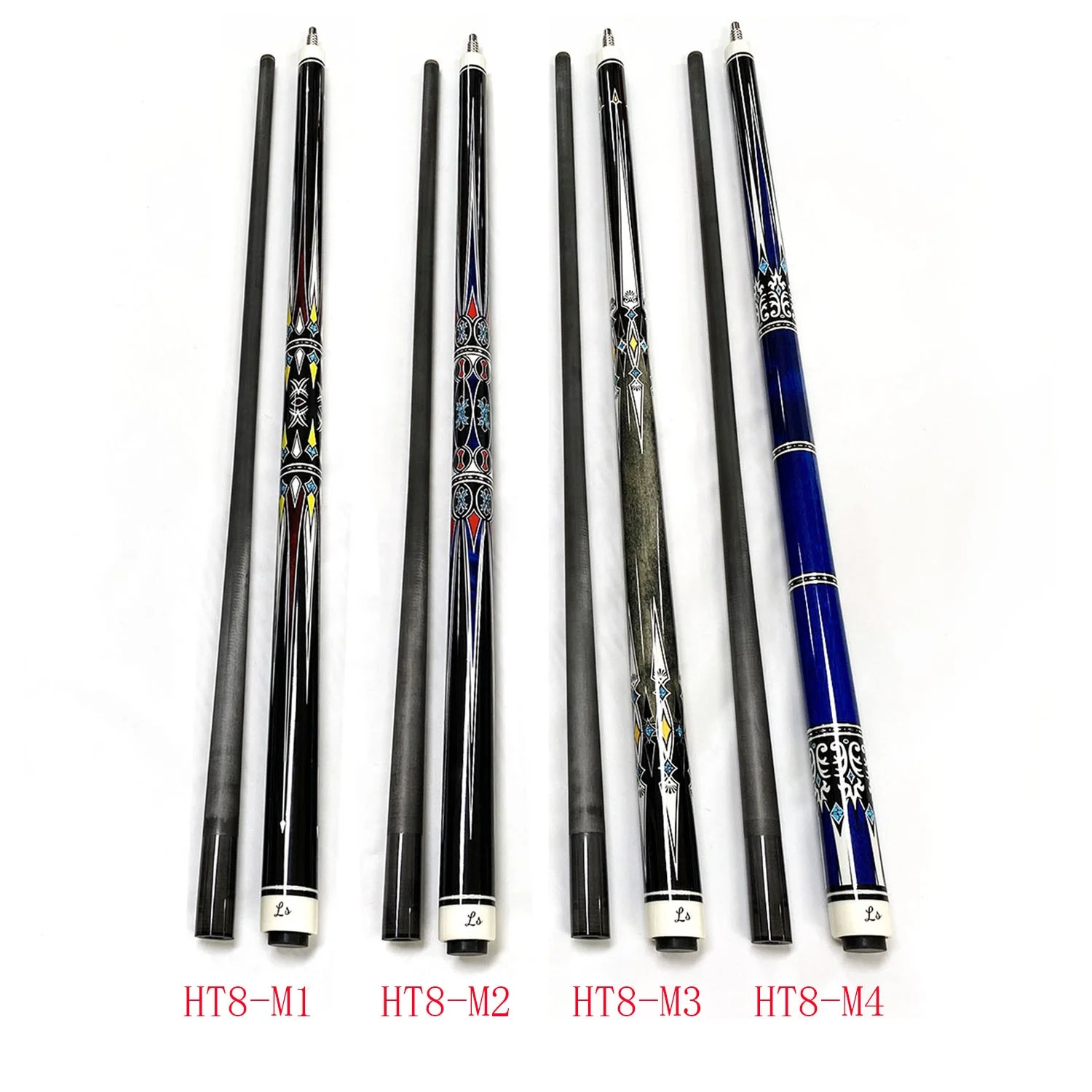ビリヤード Billiard carbon Koda LD11 Onyx Black Pool Cue with Bull Carbon Shaft