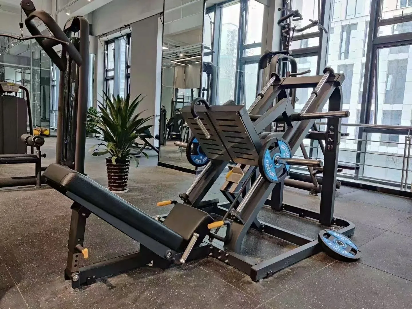 Isolateral Horizontal Bench Press Gym Equipment Body Building Free Weight Steel Bodybuilding