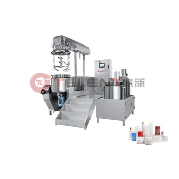 Soap,Paste, Cream Or wax Making Machine Vacuum Homogenized vacuum emulsifying mixer