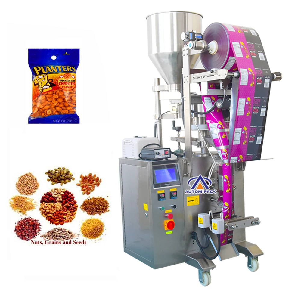 Factory Direct Sales Mini Sachet Volumetric Cups Sealing Roasted Cashew Peanut Beans Chips Tablet Sachet Lentil Packing Machine