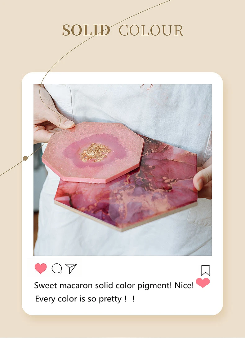 18 Colors Epoxy Resin Pigment,Liquid Epoxy Dye Solid Resin Tint