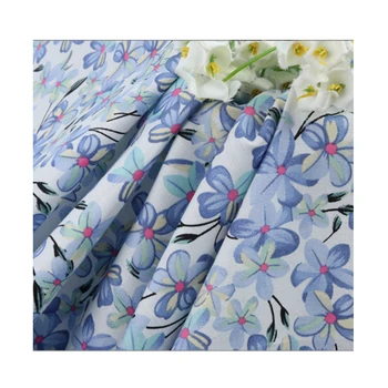 100% Rayon fabric viscose customized pattern& color printed fabric nice hand feeling for dress skirt pants