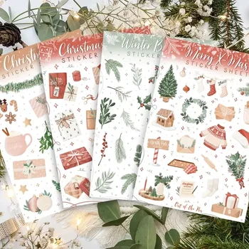 Custom Size/logo/pattern Gift for Kids Students Decorate Christmas Stickers