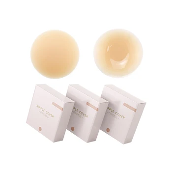 INVISFEEL Invisible Seamless Silicone Breathable Medical Grade Nipple Sticker Underwear Accessories