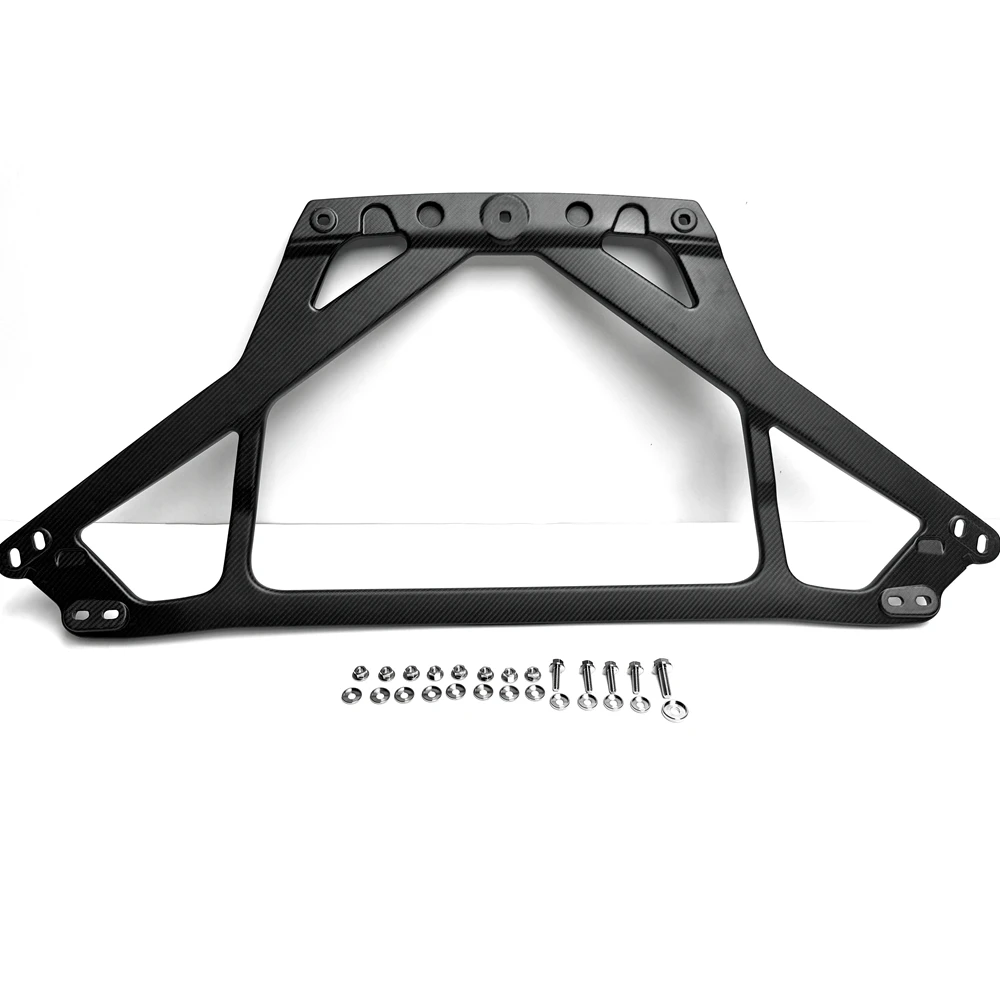 Dry Carbon Fiber Strut Brace Engine Compartment Sway Rod For BMW G80 M3 G82 M4 G87 M2 Engine