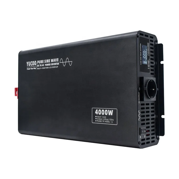 10000W Affichage LCD onduleur Solaire DC12V/24V/48V/60V à AC220V