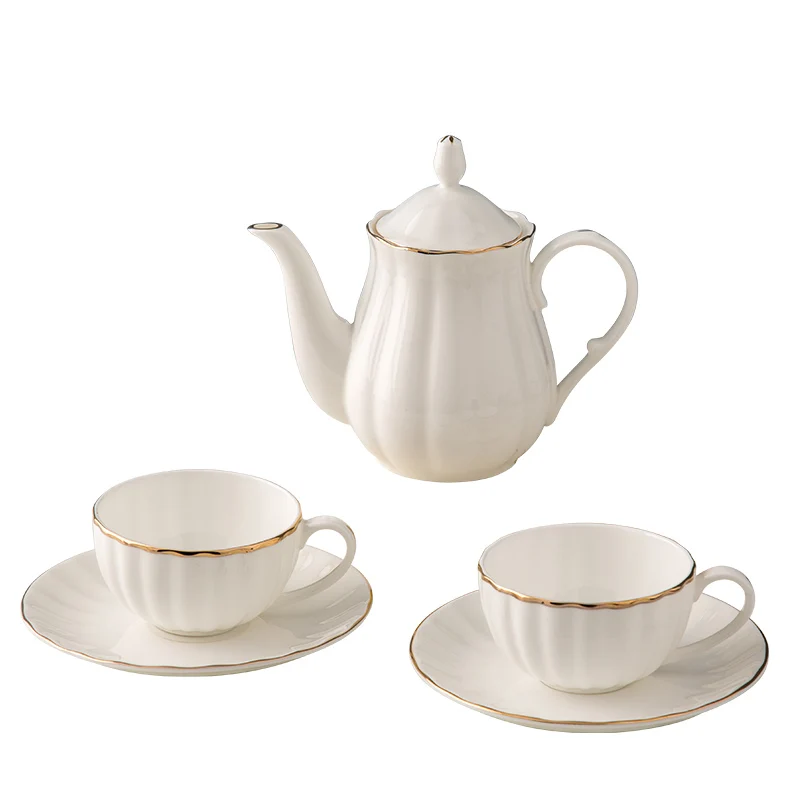 white fine bone china tea cups