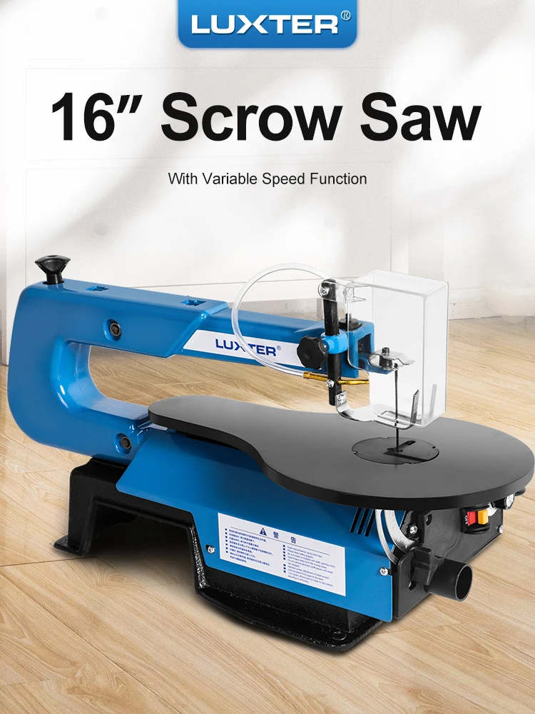 Luxter Pro 16 Inch Variable Speed Scroll Saw Machine Economic Buy