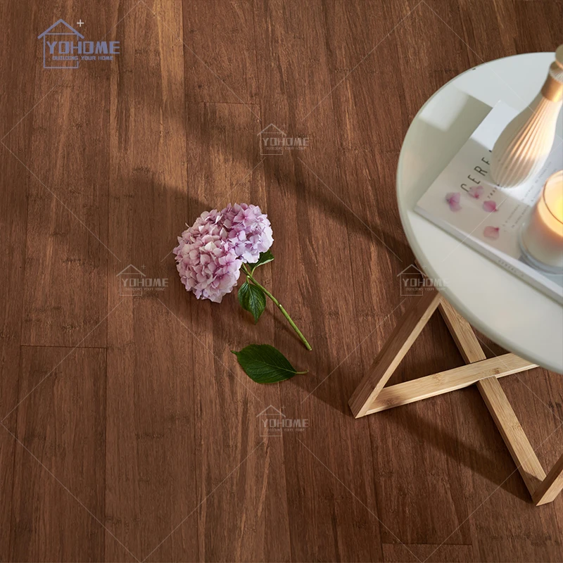 Бразильский интерьер 17 мм, тяжелые бамбуковые деревянные плавающие полы, глянцевые бамбуковые полы, твердая древесина, карбонизированный паркет, бамбуковые полы