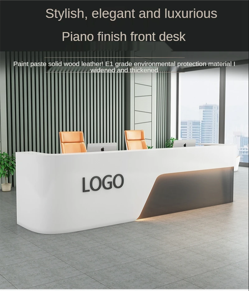 Office Furniture Office Reception Counter Front Desk Design Hotel