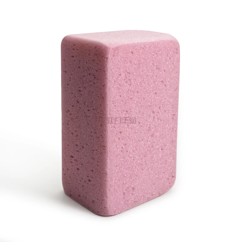 Губка высокой плотности розового цвета губка для мытья