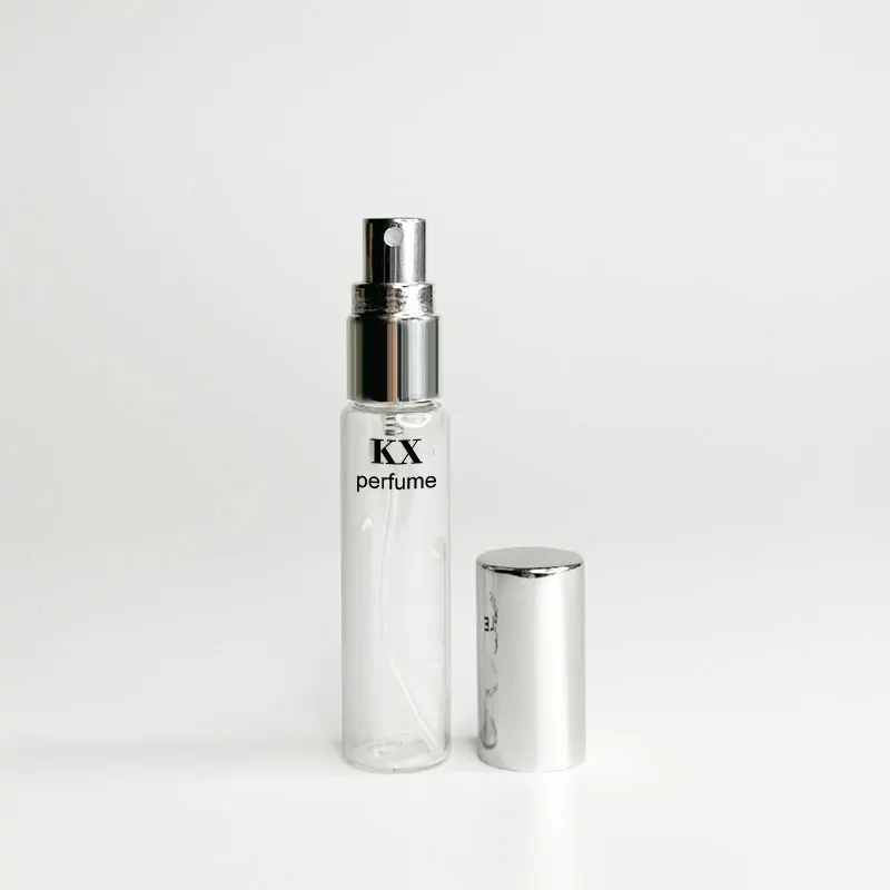 Hot Selling Refill clear Travel Portable Cologne Sample Bottles test Vial 10ml 5ml Perfume Spray Bottle Glass
