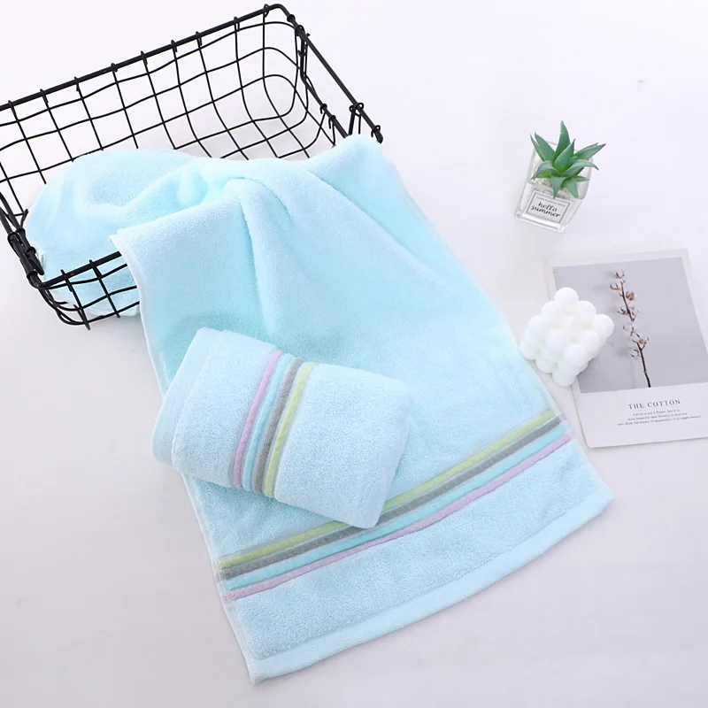 Alibaba Best seller combed cotton terry water pattern pure cotton face bath towel factory