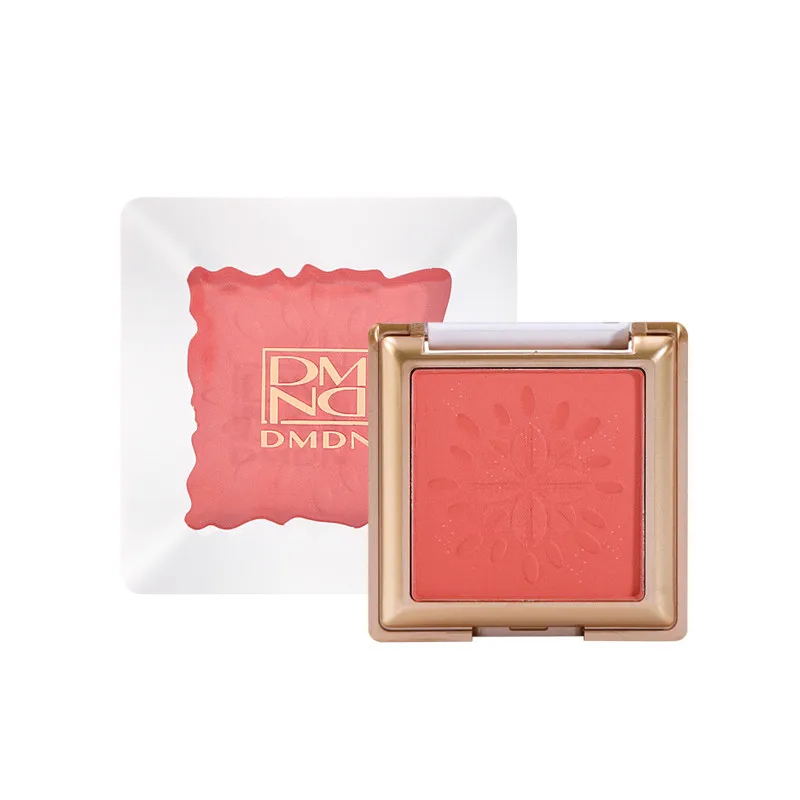 Kaqili Макияж Румяна с высоким пигментом шесть цветов Пудра Мерцающие для