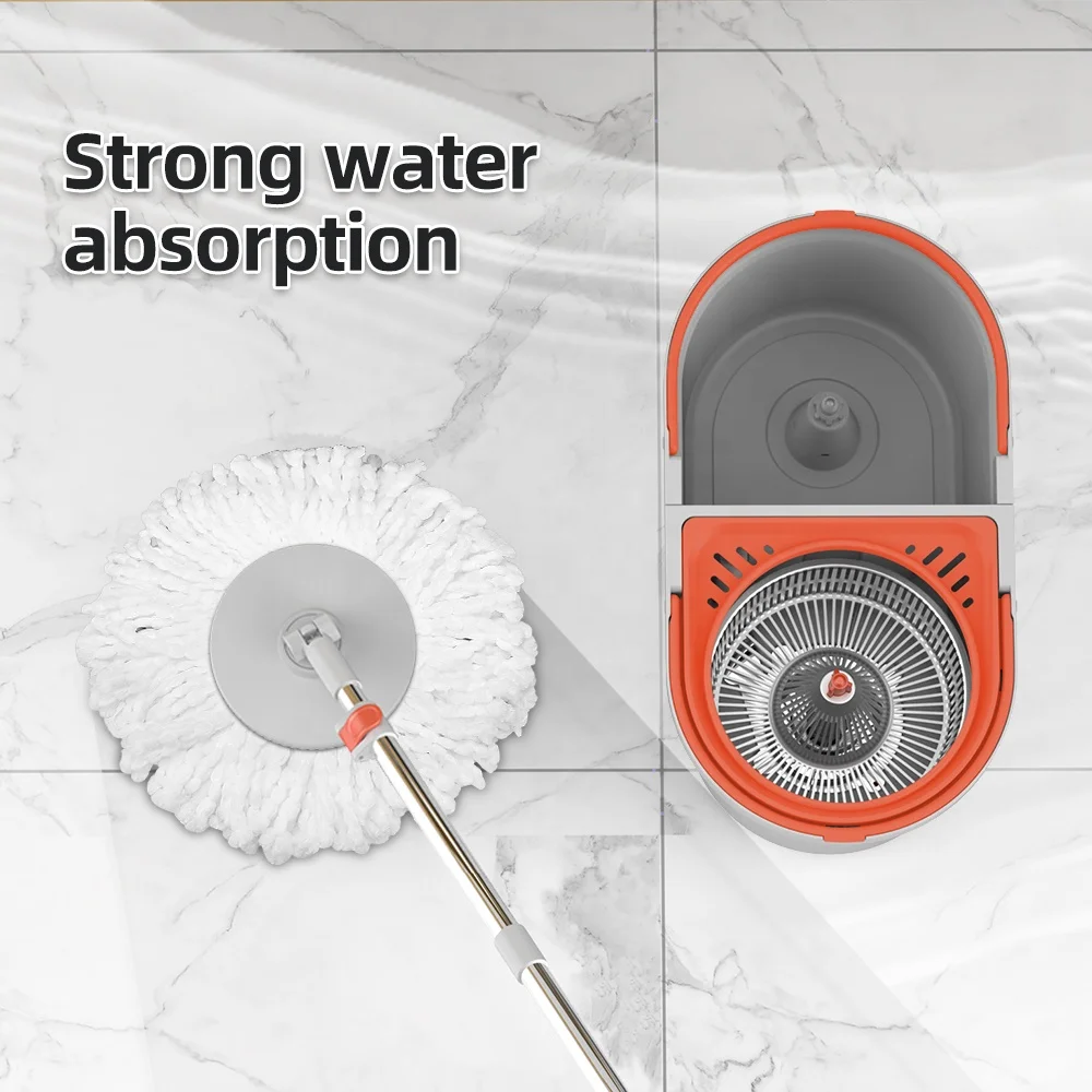 Швабра с ковшом набор Плоских скрешей из микрофибры швабры головы 360 для чистки пола