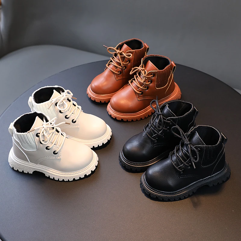 Kids Winter Boots Warm Children Shoes Wholesale Boys Girls Black Waterproof Unisex Customized toddler shoes fur kids boots