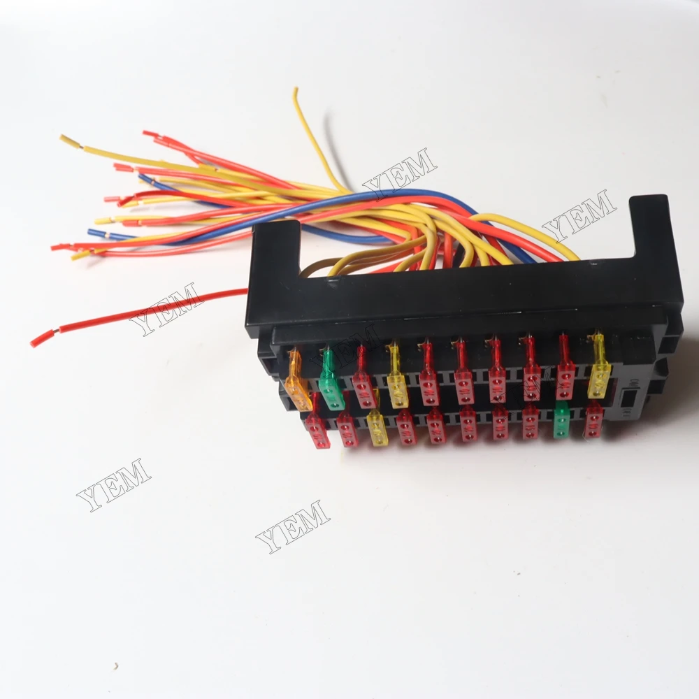 Fuse Box Wiring Harness for Komatsu PC-8 Heavy Duty Engine Parts 6