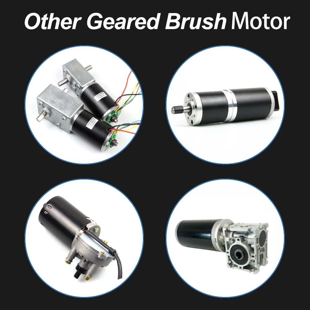 Jkm Dc Brush Motor 24v High Torque Worm Gear Motor 60w 250rpm 100w