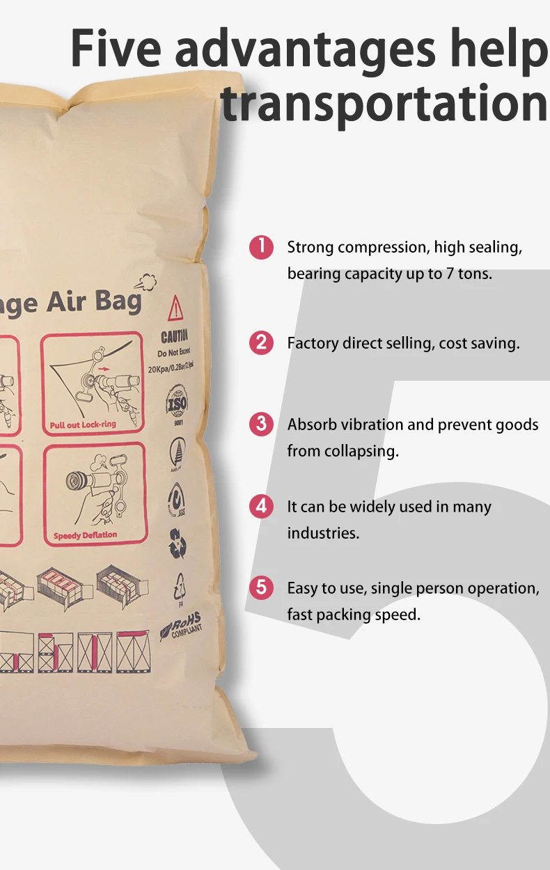Flexible Container Air Dunnage Bag