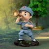 Figura del Ejército Rojo D tocando la trompeta