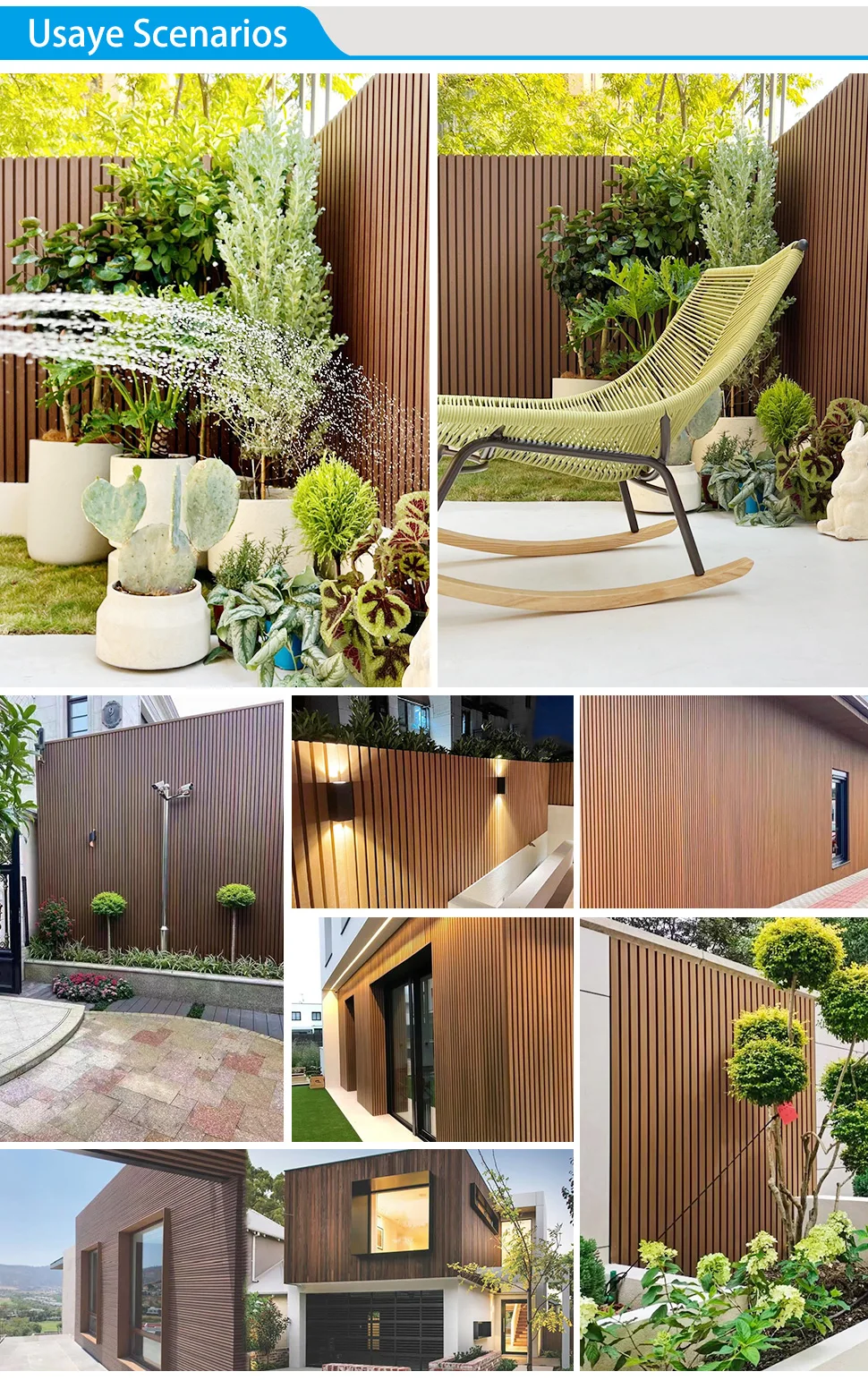 Outdoor WPC Wall Panels - Durable, Waterproof Cladding