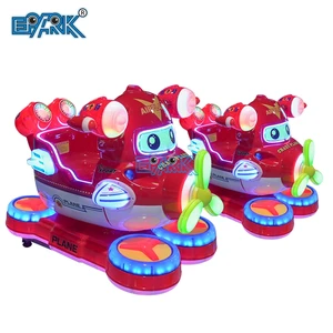 Plastic Mp5 Interaction Game Swing Airplane Kids Rides on Car Battery Coin Operated Kiddie Amusement Rides Train Game
