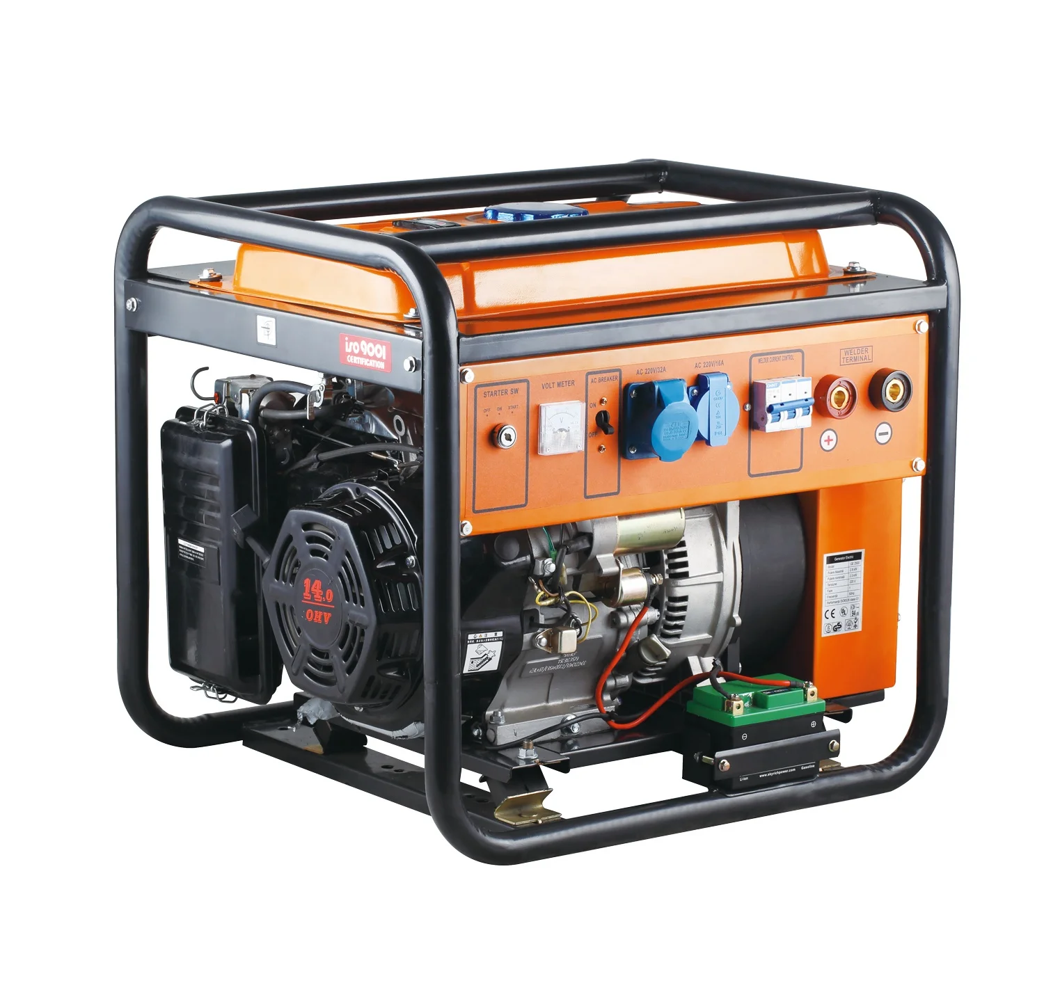 PMG 250A Wedling Generator  Daul Use Permanent Magnet Welding Generator AVR Regulator