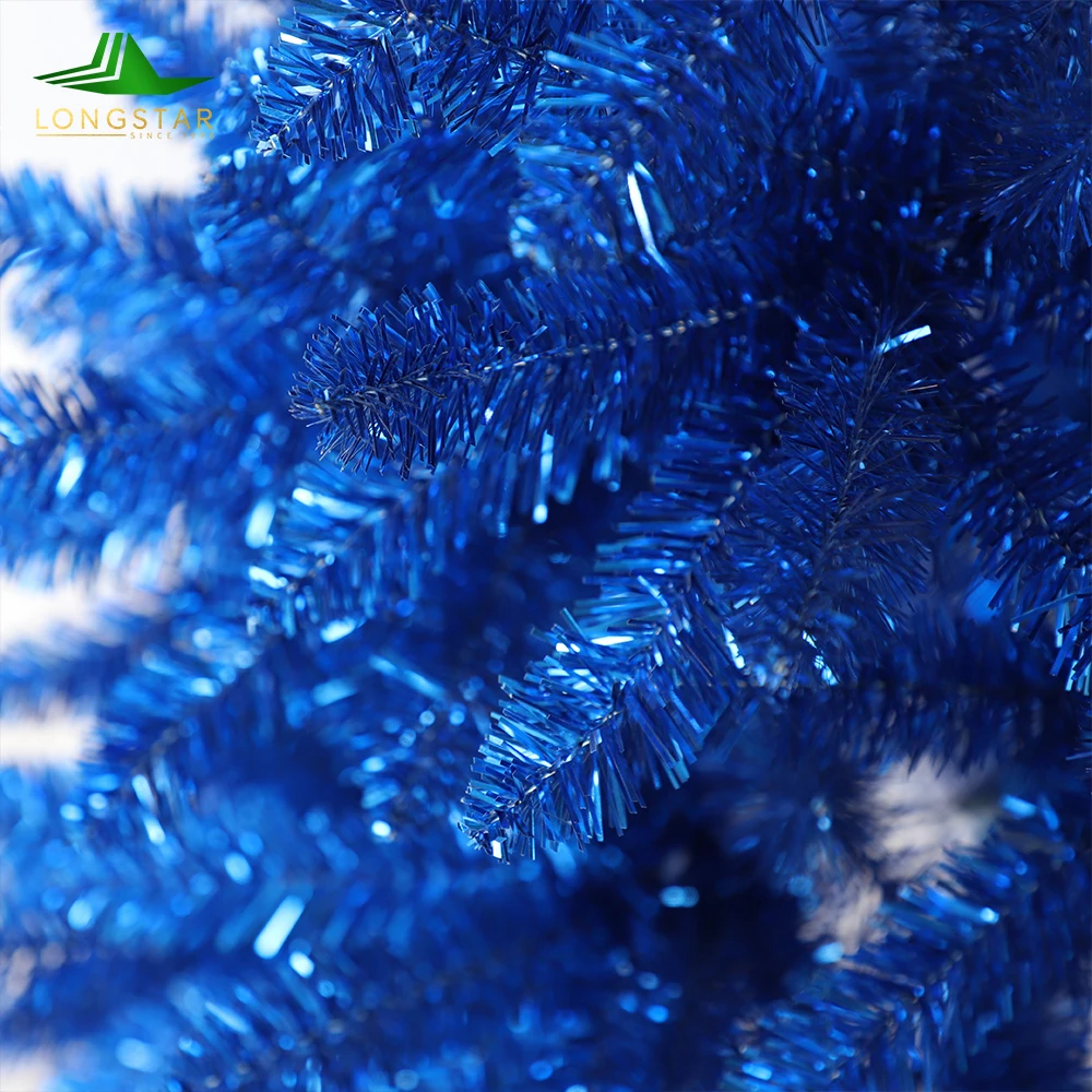 High Quality Klein Blue PE PVC Mixed Colorful Christmas Tree for ...