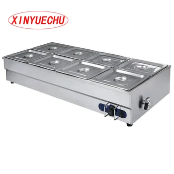 Xin Yuechu Commercial Restaurant Electric Bain Marie Food Warmer Machine Stainless Steel201