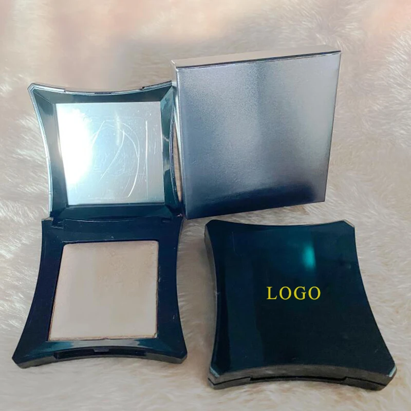 Осветитель Прямая поставка яркий макияж без логотипа глиттер веганский хайлайтер низкий минимальный