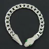 SL010-Silver-Green eyes