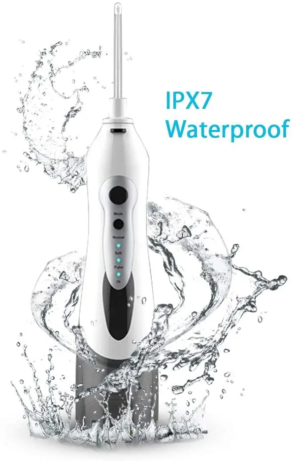 3 режима перезаряжаемый IPX7 водонепроницаемый Флоссер высокой емкости профессиональный