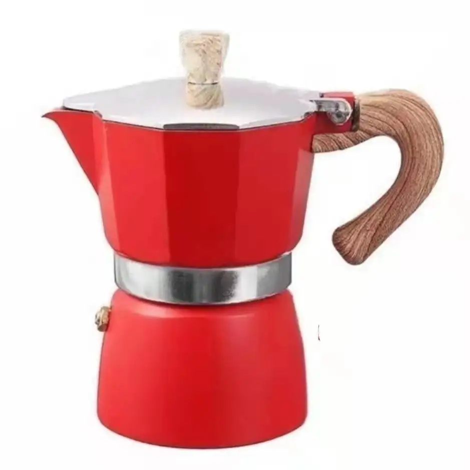 1pc Moka Pot, Stovetop Espresso Maker, Espresso Coffee Maker, 3/6 Cups  Coffee Pot, Aluminium Stovetop Camping Espresso Maker, Coffee Tool For  Cappuccino Or Latte