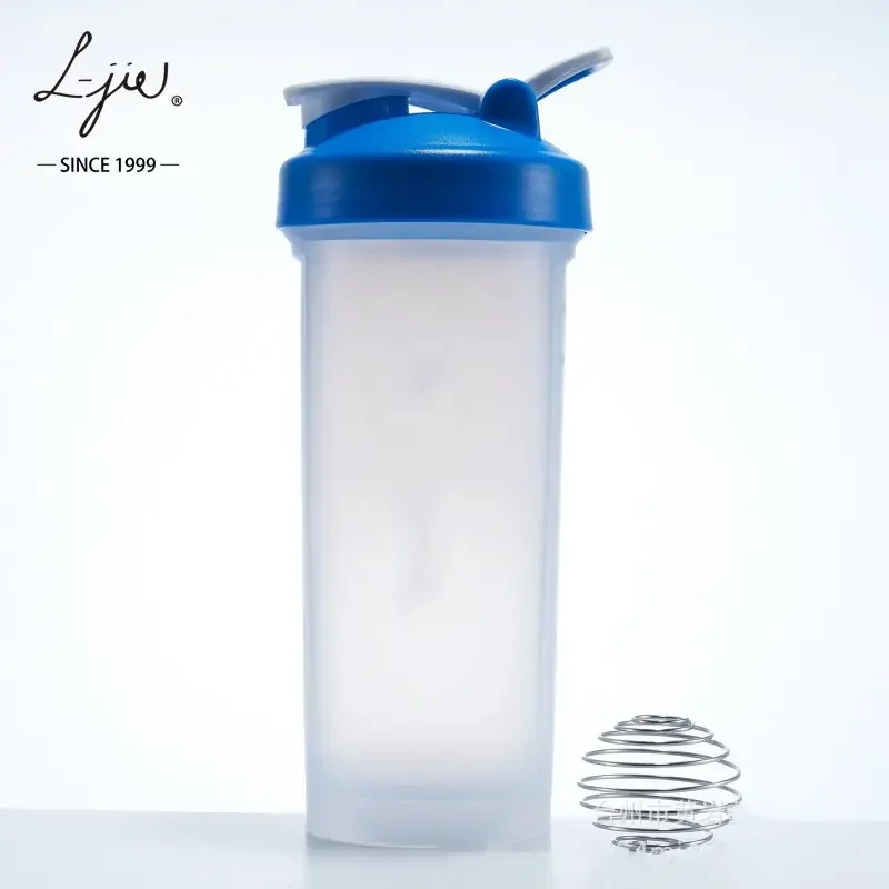 1000ml Promotional ECO Friendly Fitness Gym Plastic Powder Whey Protein Shake Cup Sport Shaker Water Bottle