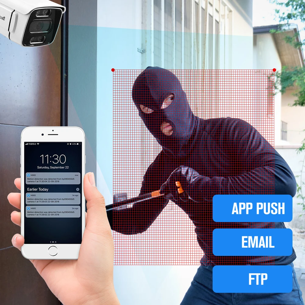 Safevant Wireless Camera Channel HD IP NVR Kit