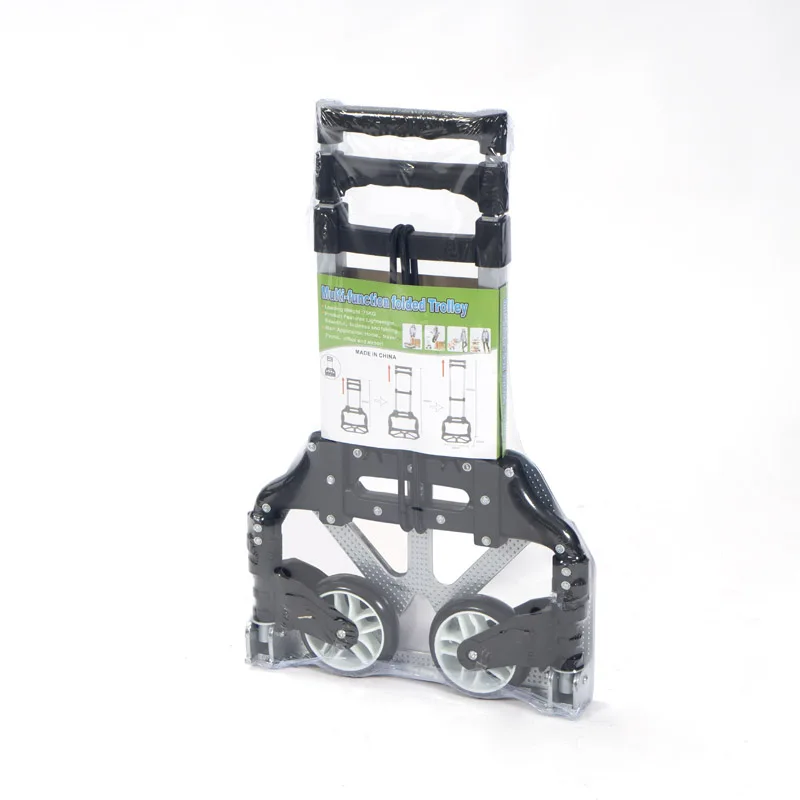 Hit Ree Hitree High Quality 2-Wheel Folding Shopping Cart Heavy Duty Flatbed ...